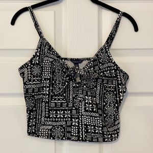 Aero Printed Crop Top